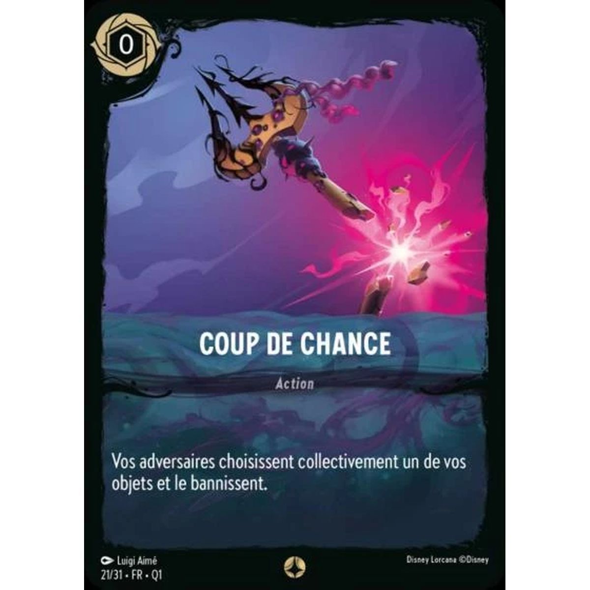 Coup de chance - 21/31 - QU1 - Quête des Illumineurs - Menace des profondeurs - Scénario - Français