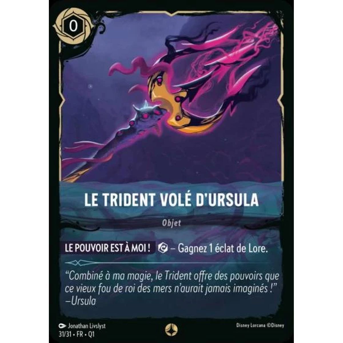 Le trident volé d'Ursula - 31/31 - QU1 - Quête des Illumineurs - Menace des profondeurs - Scénario - Français