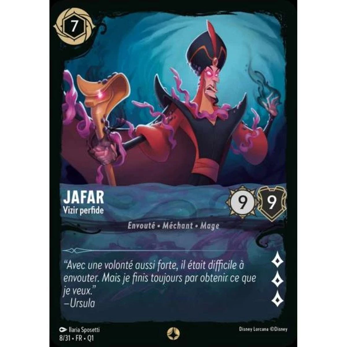 Jafar, Vizir perfide - 8/31 - QU1 - Quête des Illumineurs - Menace des profondeurs - Scénario - Français