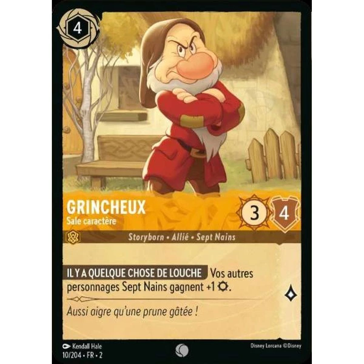 Item Grincheux, Sale caractère - 10/204 - ROTF - L'Ascension Des Floodborn - Commune - Français