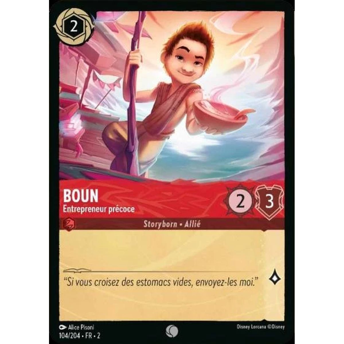 Boun, Entrepreneur précoce - 104/204 - ROTF - L'Ascension Des Floodborn - Commune - Français