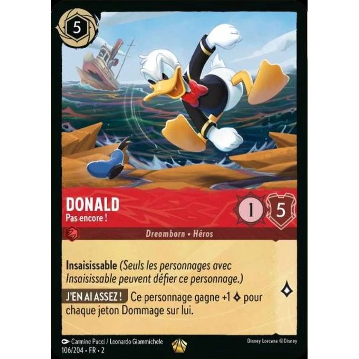 Donald, Pas encore ! - 106/204 - ROTF - L'Ascension Des Floodborn - Légendaire - Français