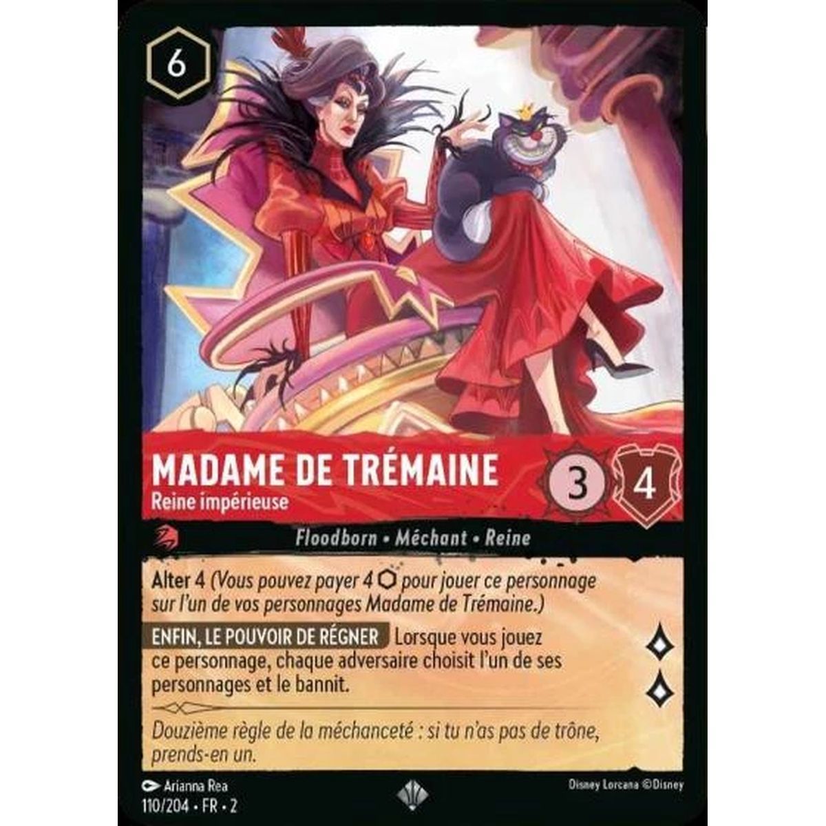 Item Madame de Trémaine, Reine impérieuse - 110/204 - ROTF - L'Ascension Des Floodborn - Super Rare - Français