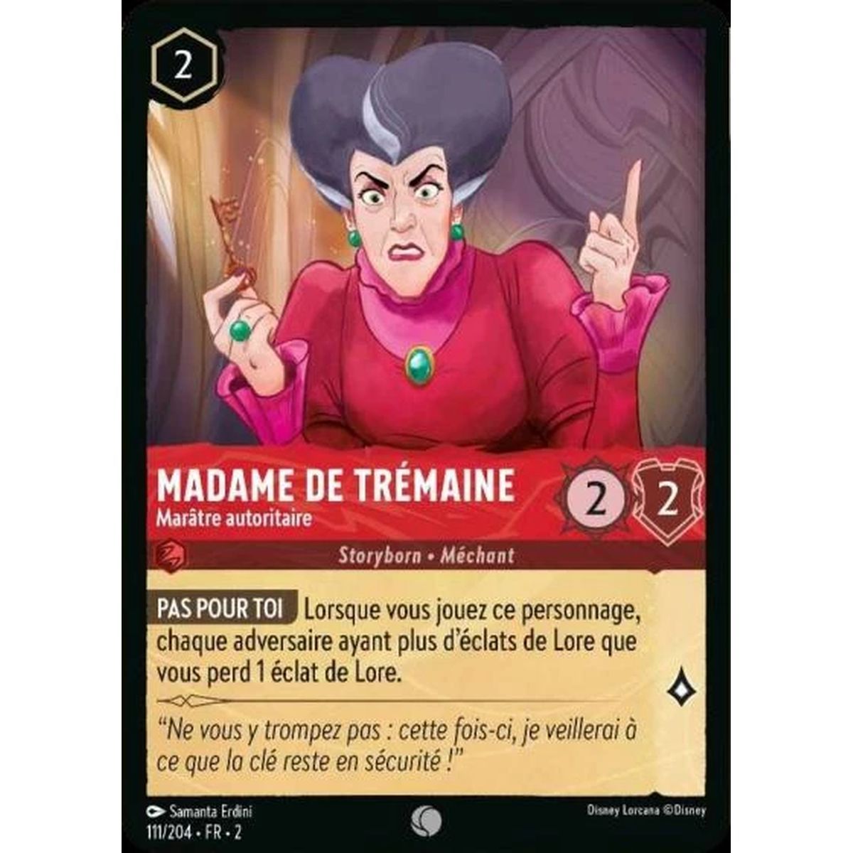 Madame de Trémaine, Marâtre autoritaire - 111/204 - ROTF - L'Ascension Des Floodborn - Commune - Français