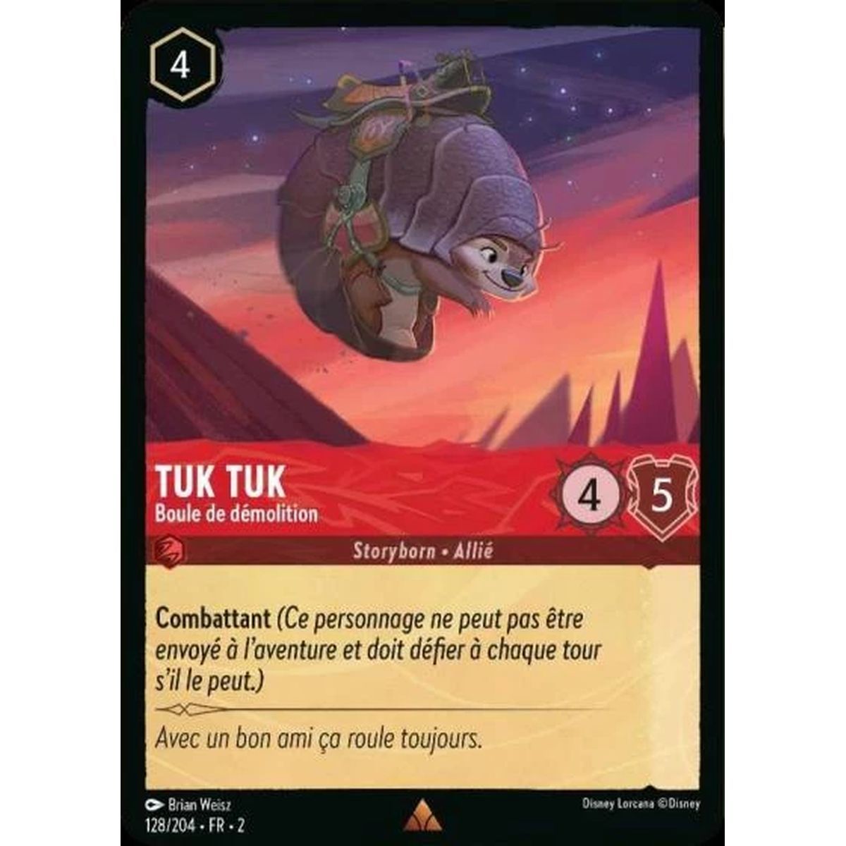 Tuk Tuk, Boule de démolition - 128/204 - ROTF - L'Ascension Des Floodborn - Rare - Français