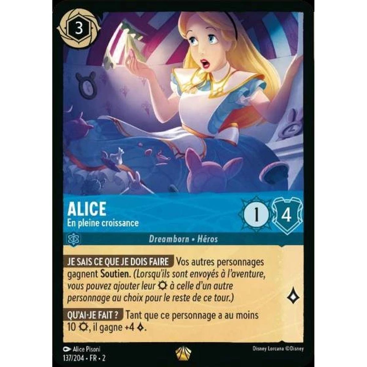 Alice, En pleine croissance - 137/204 - ROTF - L'Ascension Des Floodborn - Légendaire - Français