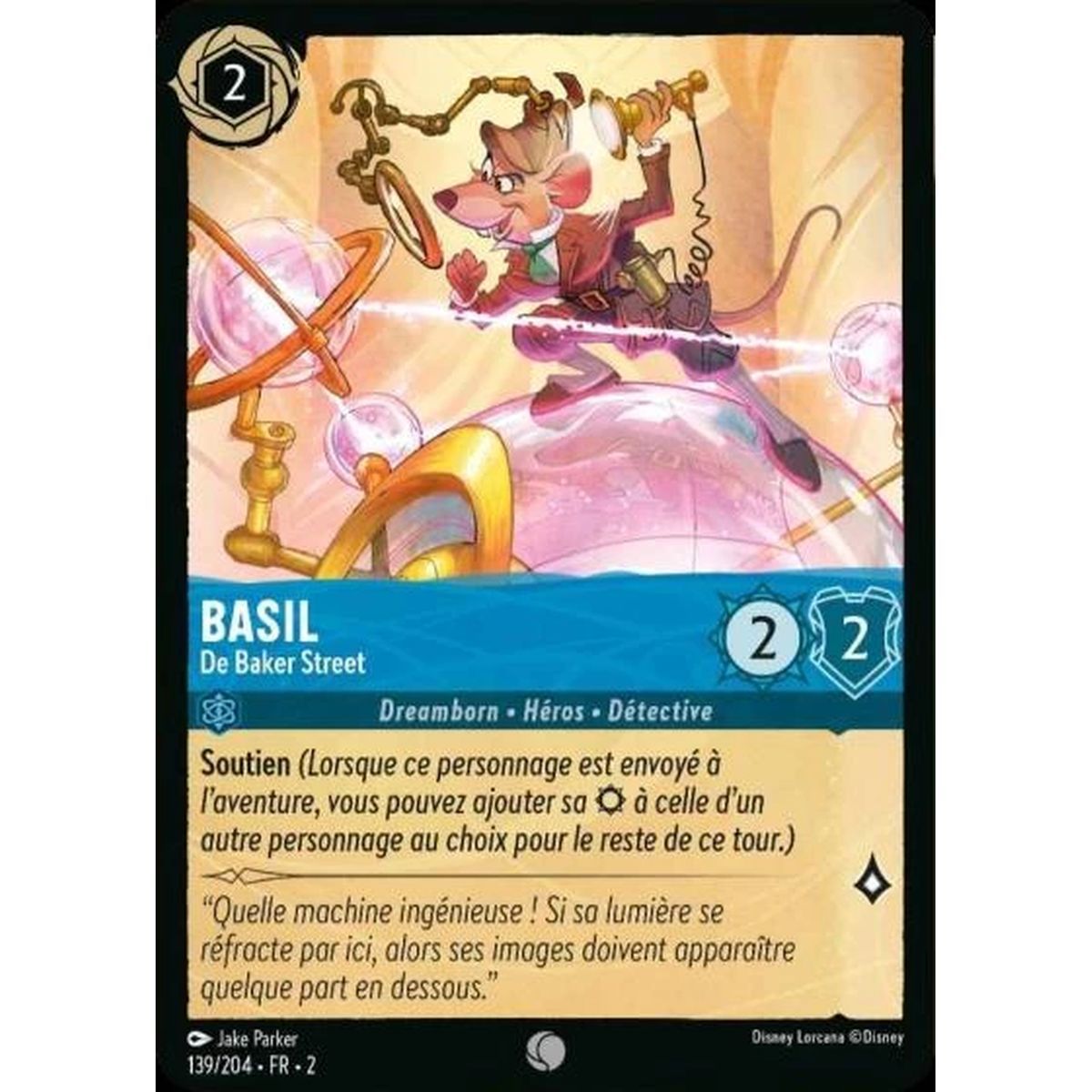 Item Basil, De Baker Street - 139/204 - ROTF - L'Ascension Des Floodborn - Brillante - Premium - Français