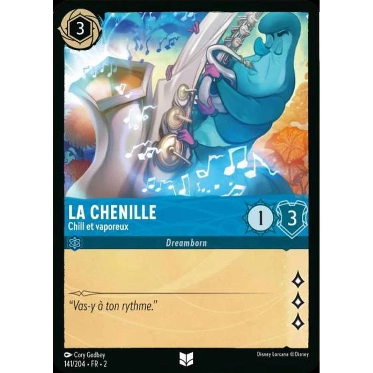 La Chenille, Chill et vaporeux - 141/204 - ROTF - L'Ascension Des Floodborn - Peu Commune - Français