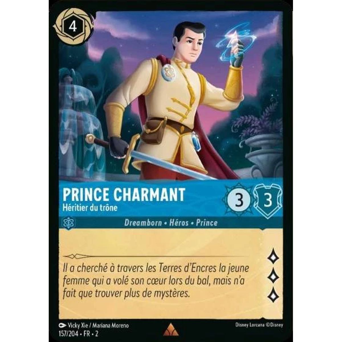 Item Prince Charmant, Héritier du trône - 157/204 - ROTF - L'Ascension Des Floodborn - Rare - Français