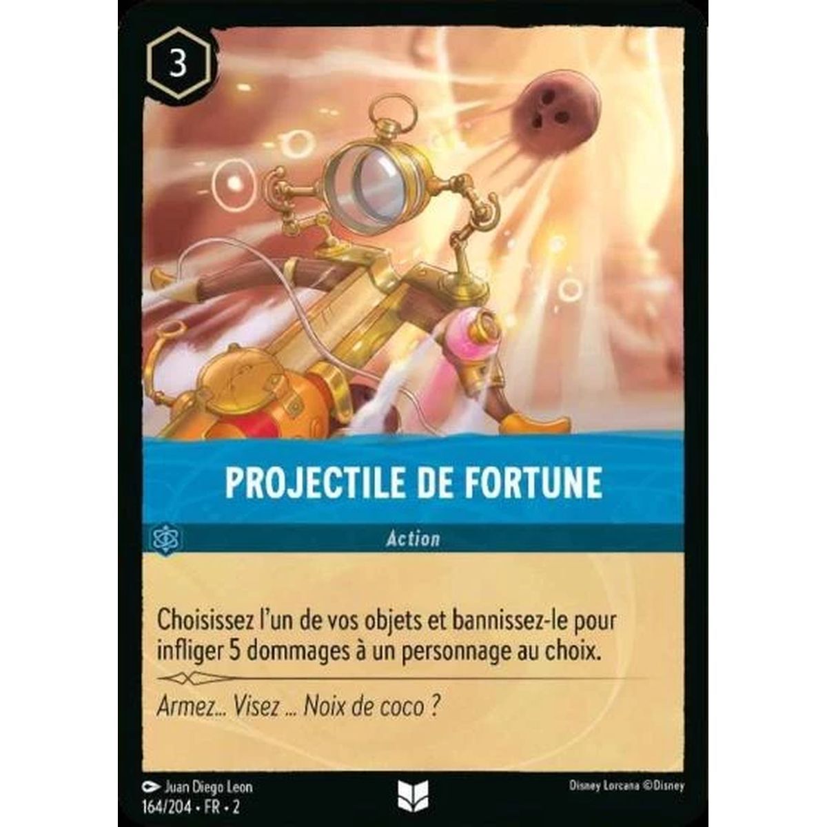 Projectile de fortune - 164/204 - ROTF - L'Ascension Des Floodborn - Brillante - Premium - Français