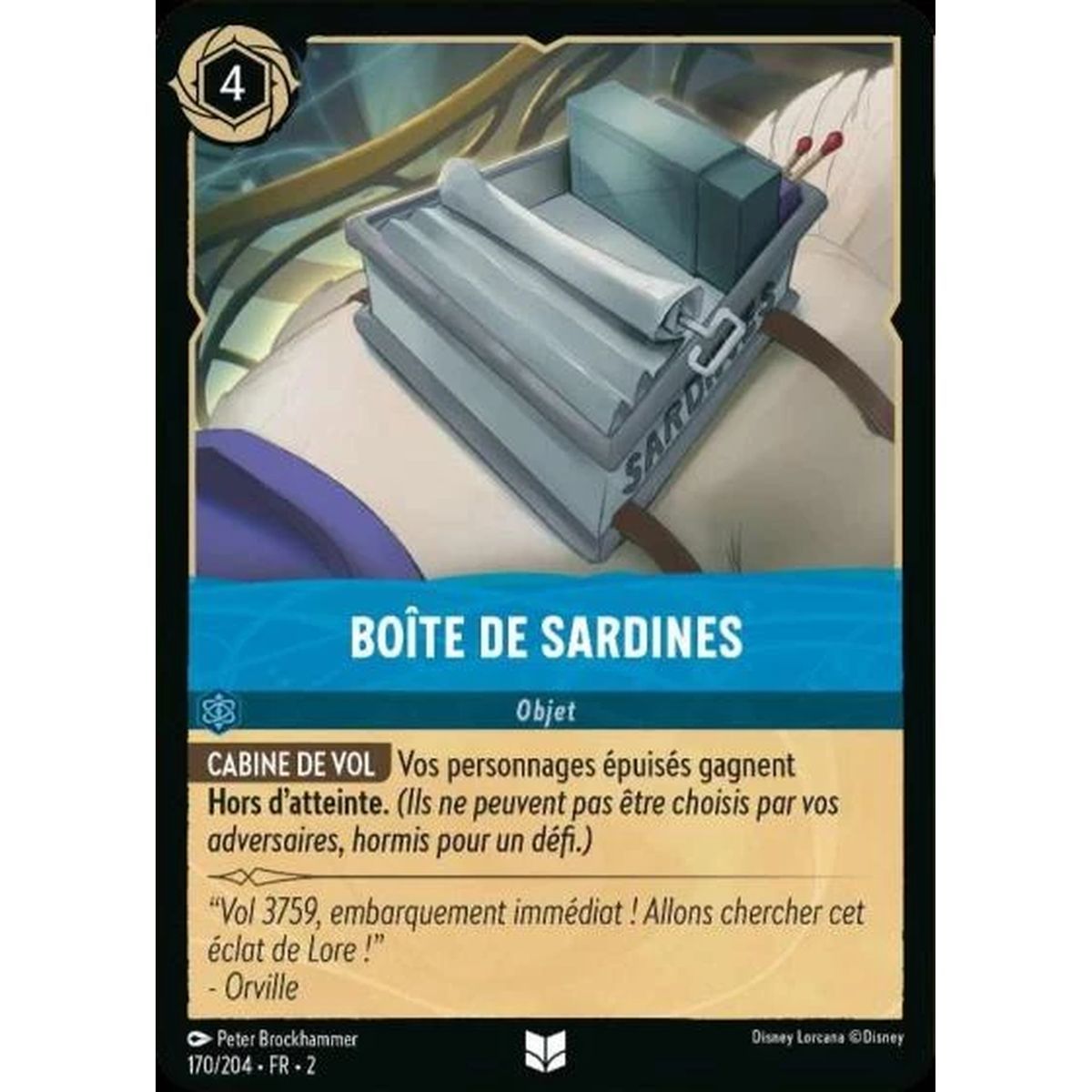 Boîte de sardines - 170/204 - ROTF - L'Ascension Des Floodborn - Peu Commune - Français