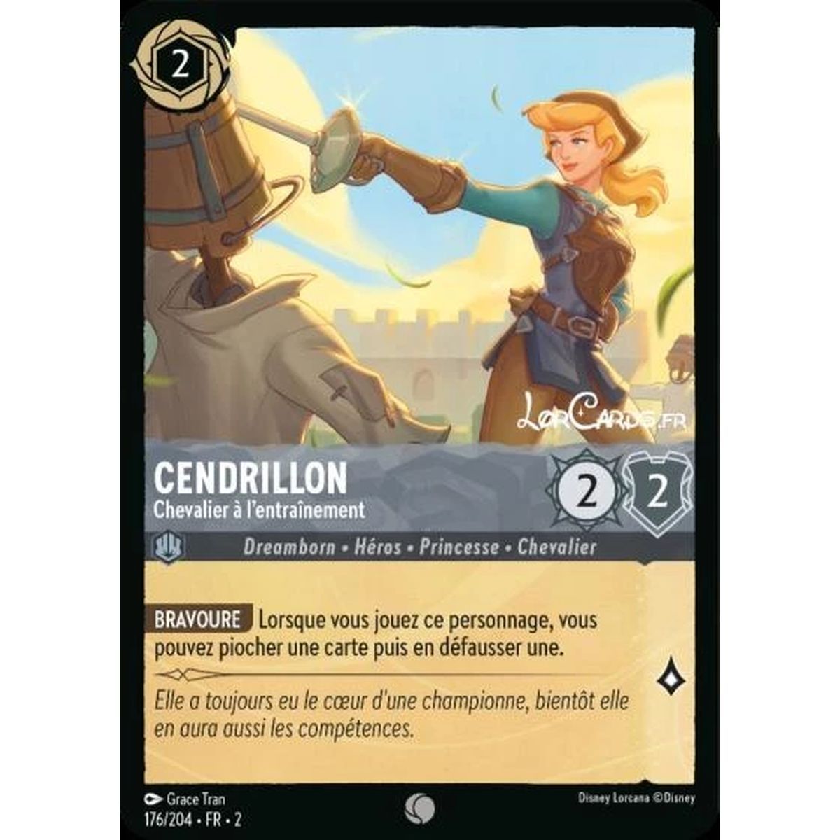 Item Cendrillon, Chevalier à l'entraînement - 176/204 - ROTF - L'Ascension Des Floodborn - Commune - Français