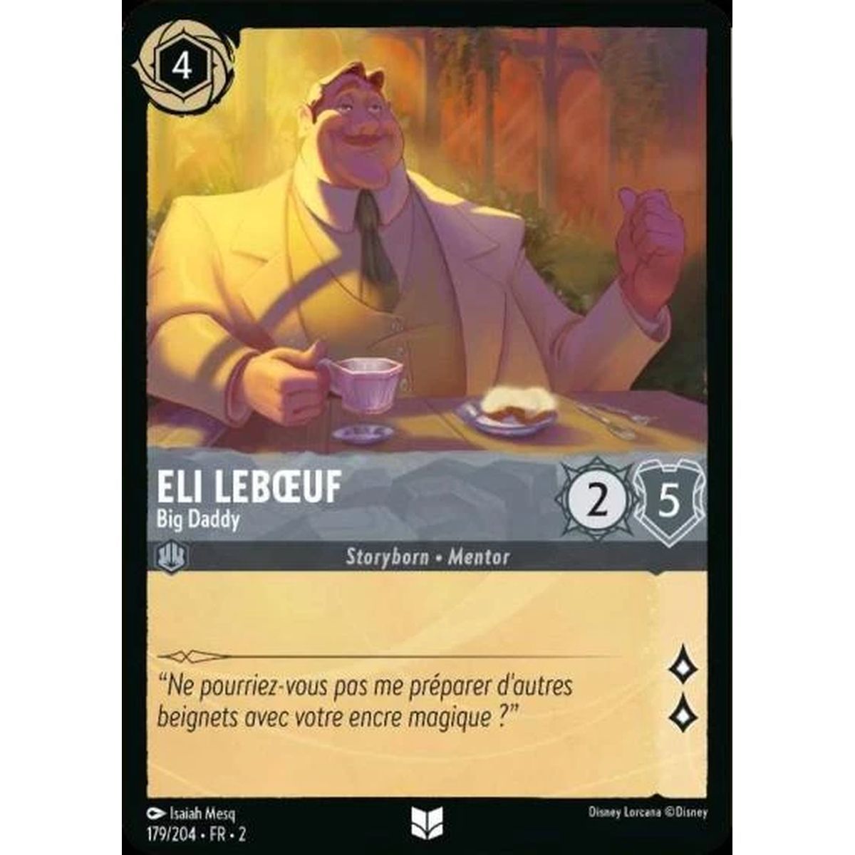 Item Eli Lebœuf, Big Daddy - 179/204 - ROTF - L'Ascension Des Floodborn - Peu Commune - Français