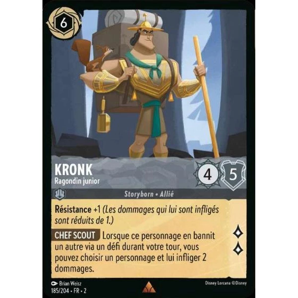 Item Kronk, Ragondin junior - 185/204 - ROTF - L'Ascension Des Floodborn - Rare - Français