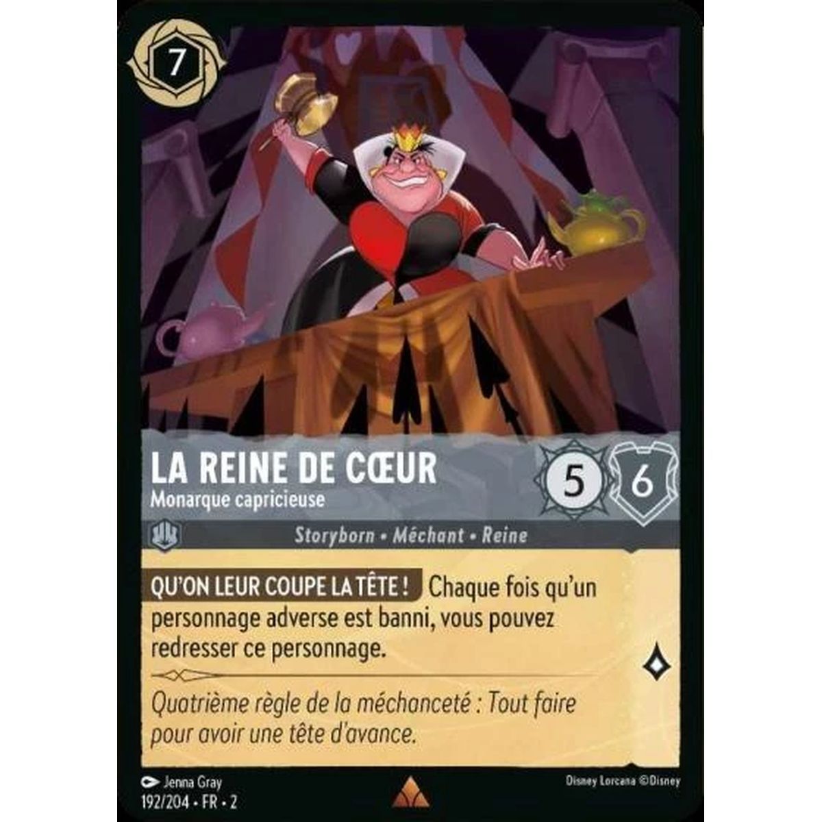 Item La Reine de Cœur, Monarque capricieuse - 192/204 - ROTF - L'Ascension Des Floodborn - Rare - Français