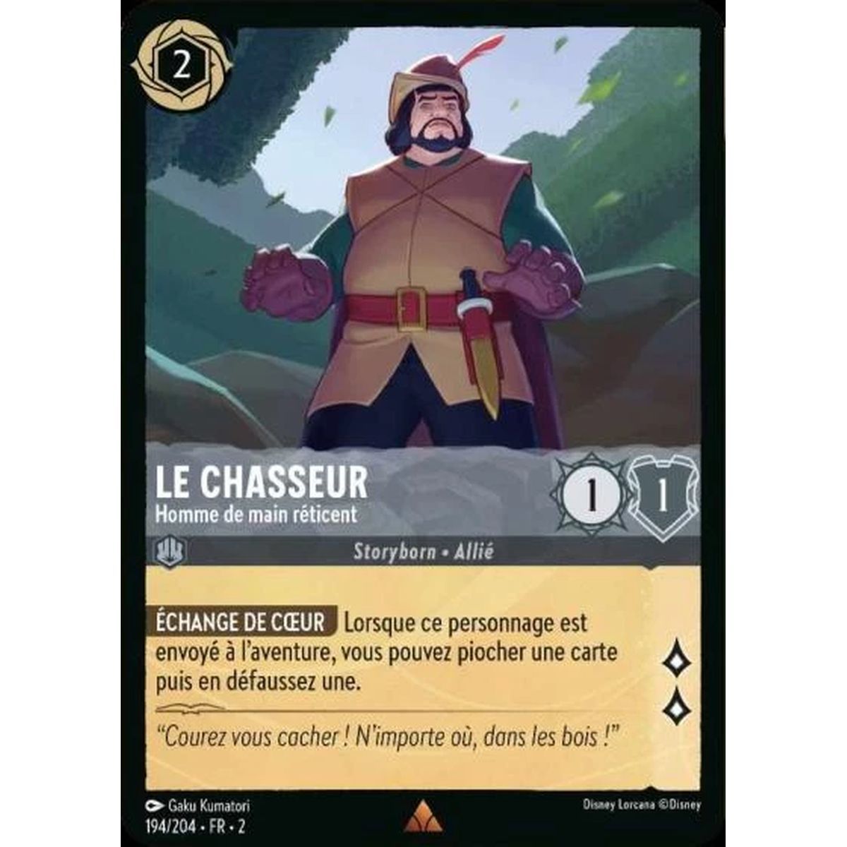 Le Chasseur, Homme de main réticent - 194/204 - ROTF - L'Ascension Des Floodborn - Rare - Français