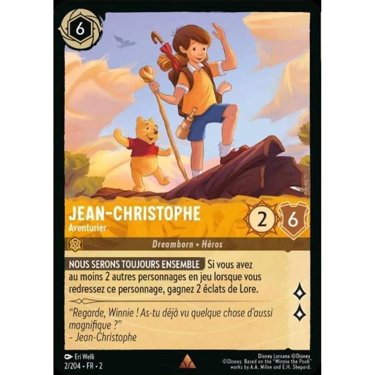 Item Jean-Christophe, Aventurier - 2/204 - ROTF - L'Ascension Des Floodborn - Brillante - Premium - Français