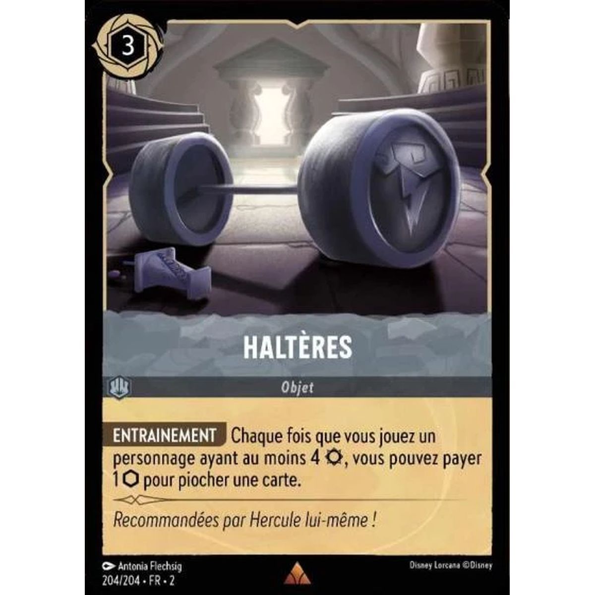 Item Haltères - 204/204 - ROTF - L'Ascension Des Floodborn - Peu Commune - Français