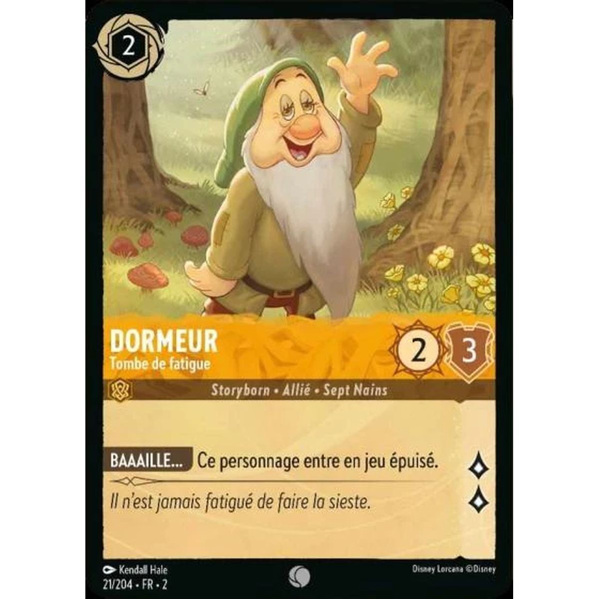 Dormeur, Tombe de fatigue - 21/204 - ROTF - L'Ascension Des Floodborn - Brillante - Premium - Français