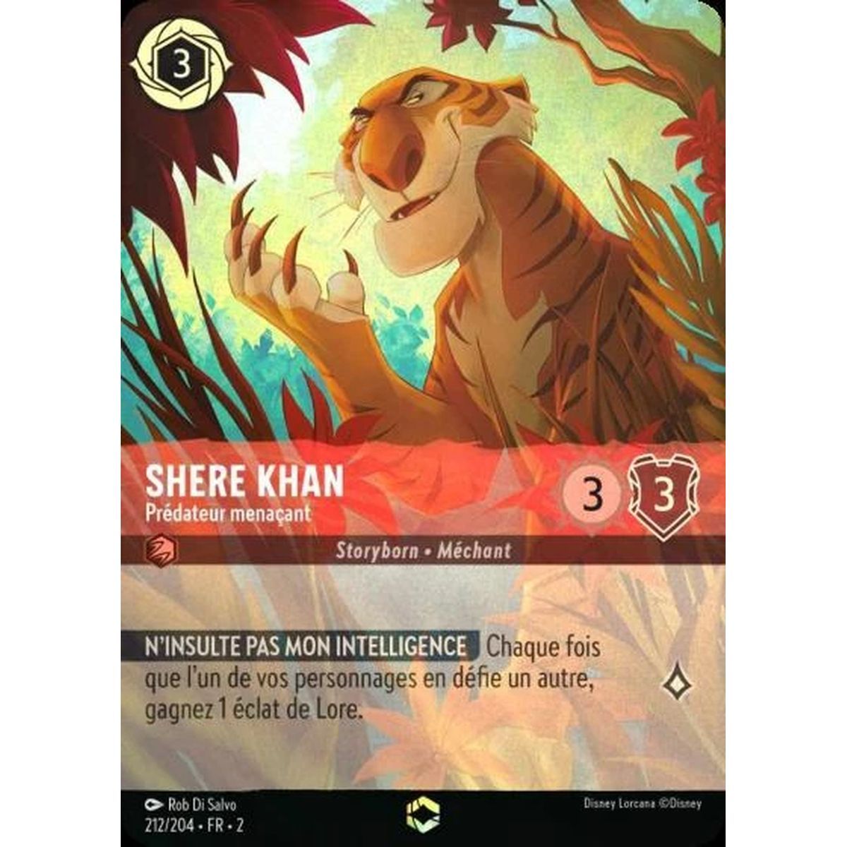 Item Shere Khan, Prédateur menaçant - 212/204 - ROTF - L'Ascension Des Floodborn - Enchanté - Français