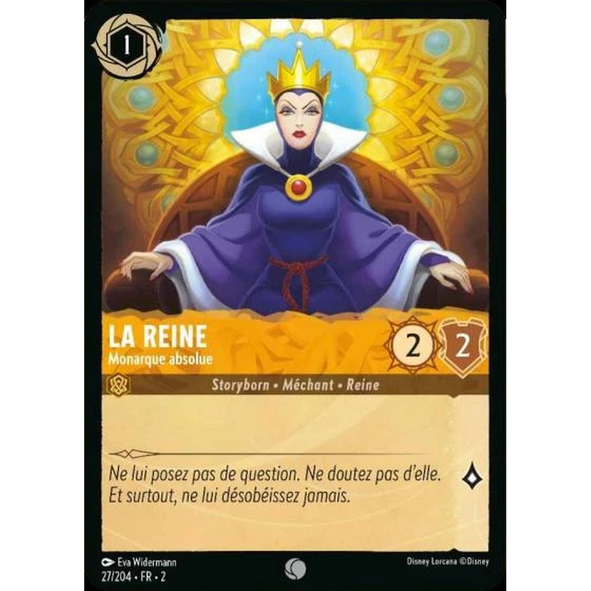 Item La Reine, Monarque absolue - 27/204 - ROTF - L'Ascension Des Floodborn - Brillante - Premium - Français