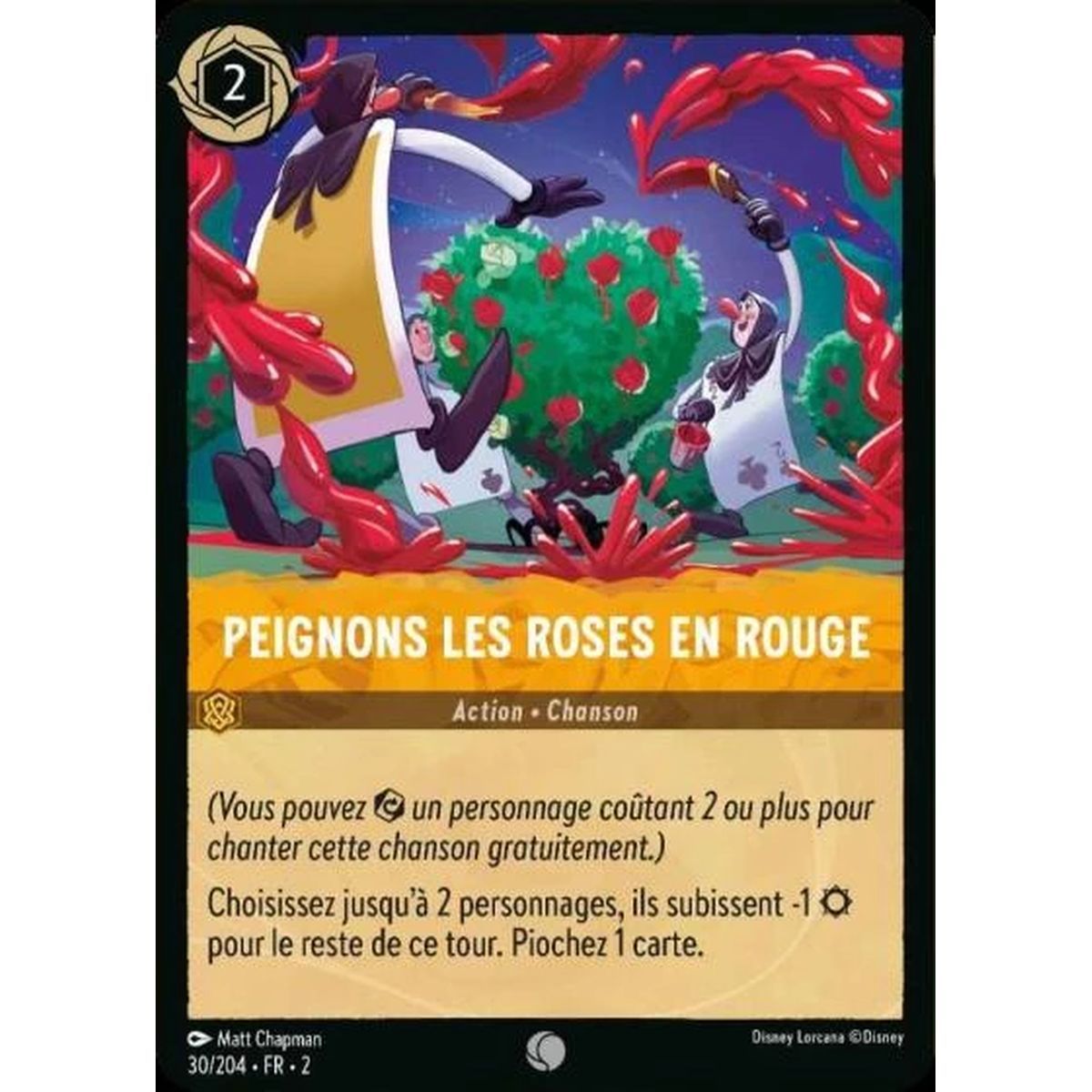 Peignons les roses en rouge - 30/204 - ROTF - L'Ascension Des Floodborn - Commune - Français