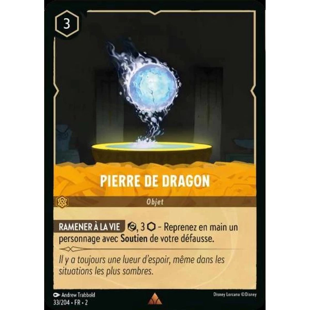 Pierre de Dragon - 33/204 - ROTF - L'Ascension Des Floodborn - Rare - Français