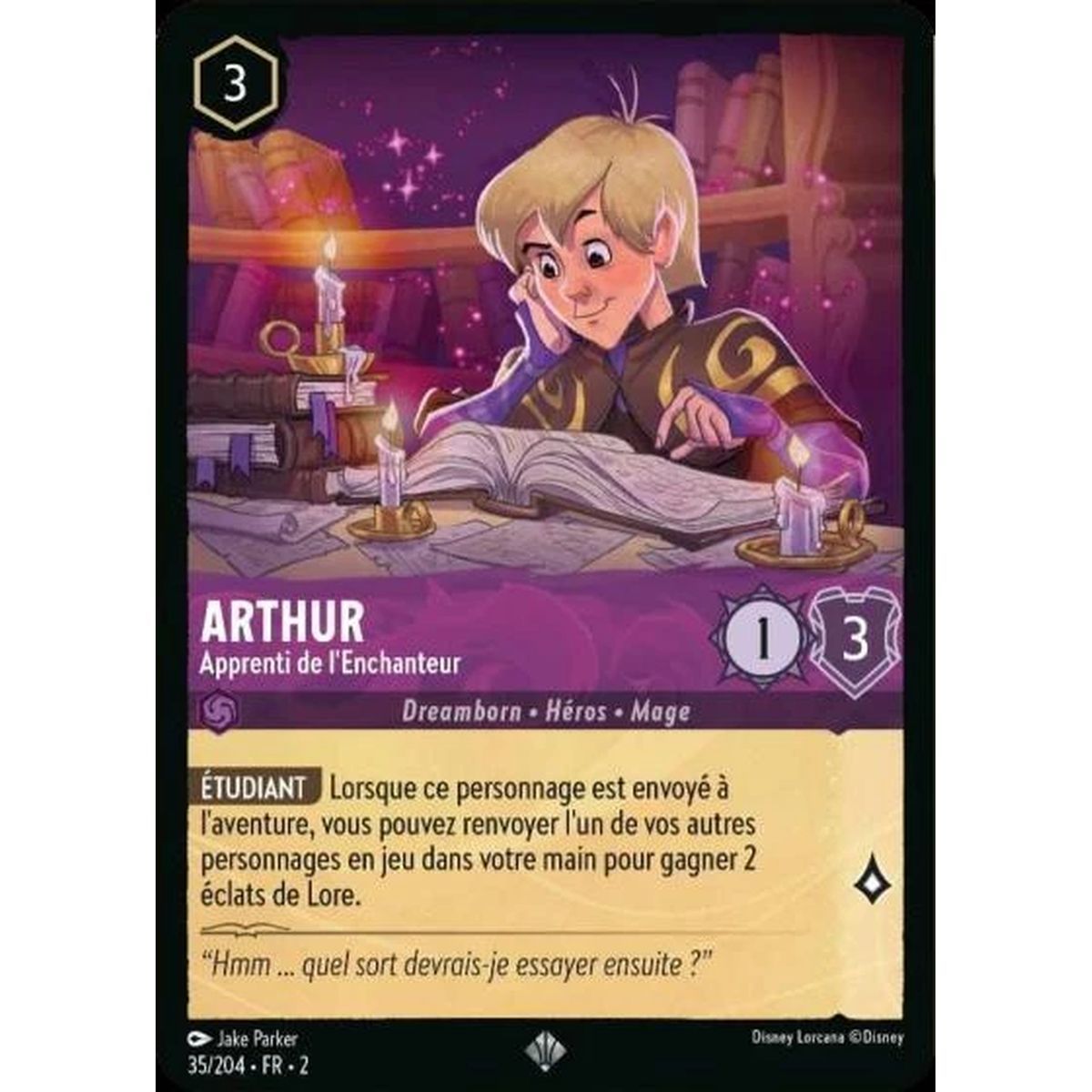 Arthur, Apprenti de l'Enchanteur - 35/204 - ROTF - L'Ascension Des Floodborn - Super Rare - Français