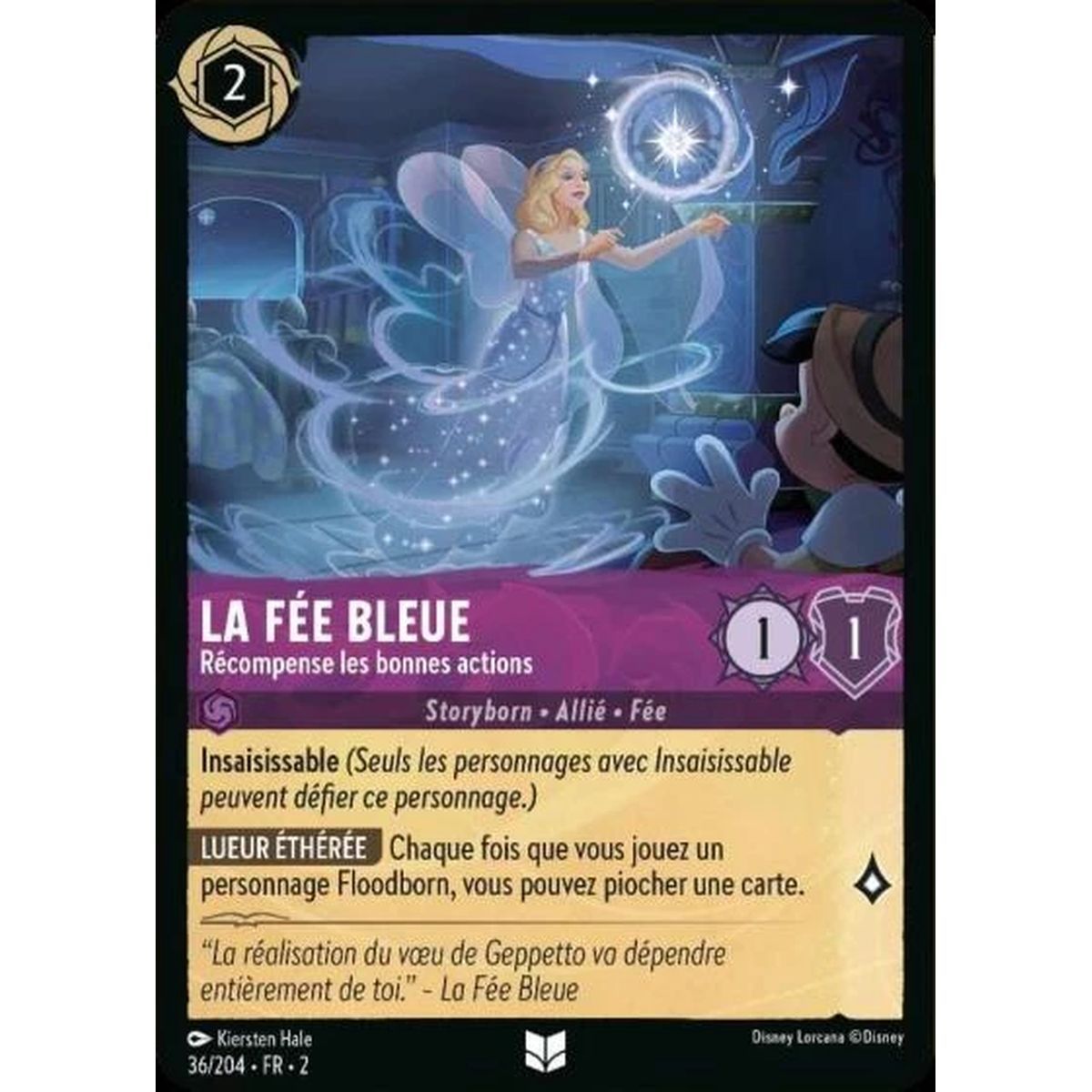 Item La Fée Bleue, Récompense les bonnes actions - 36/204 - ROTF - L'Ascension Des Floodborn - Peu Commune - Français