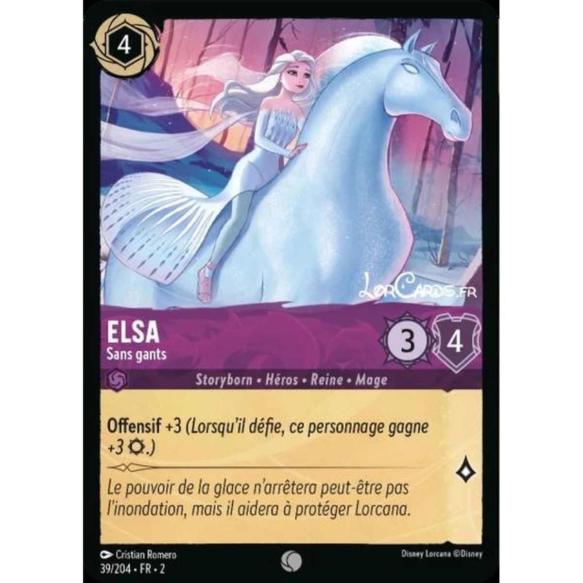 Item Elsa, Sans gants - 39/204 - ROTF - L'Ascension Des Floodborn - Brillante - Premium - Français