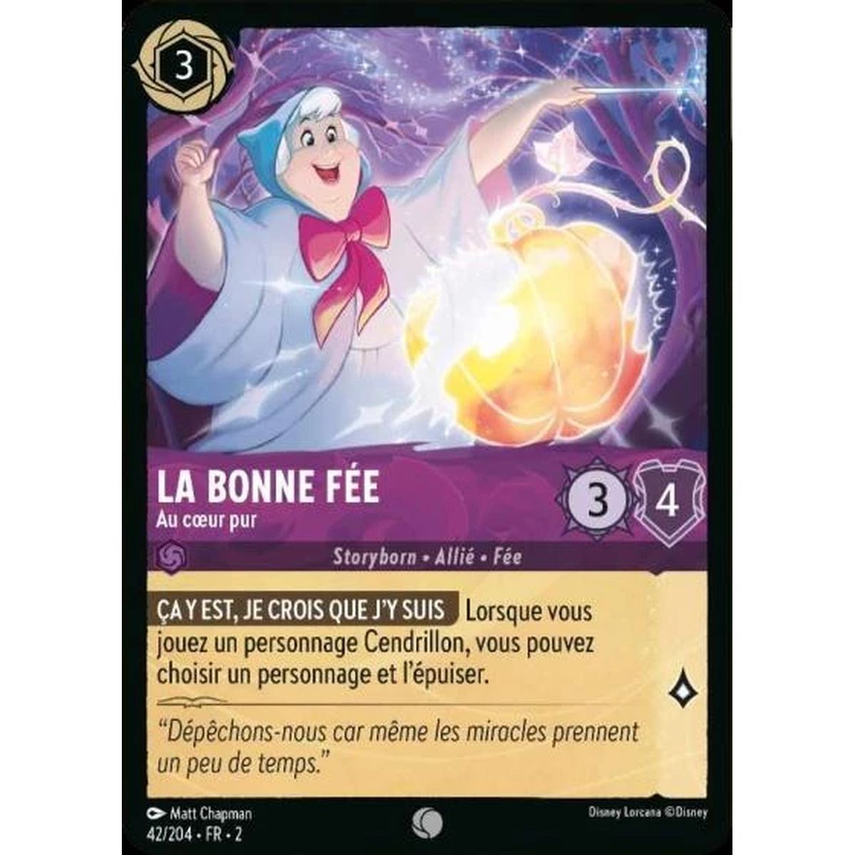 Item La Bonne Fée, Au cœur pur - 42/204 - ROTF - L'Ascension Des Floodborn - Commune - Français