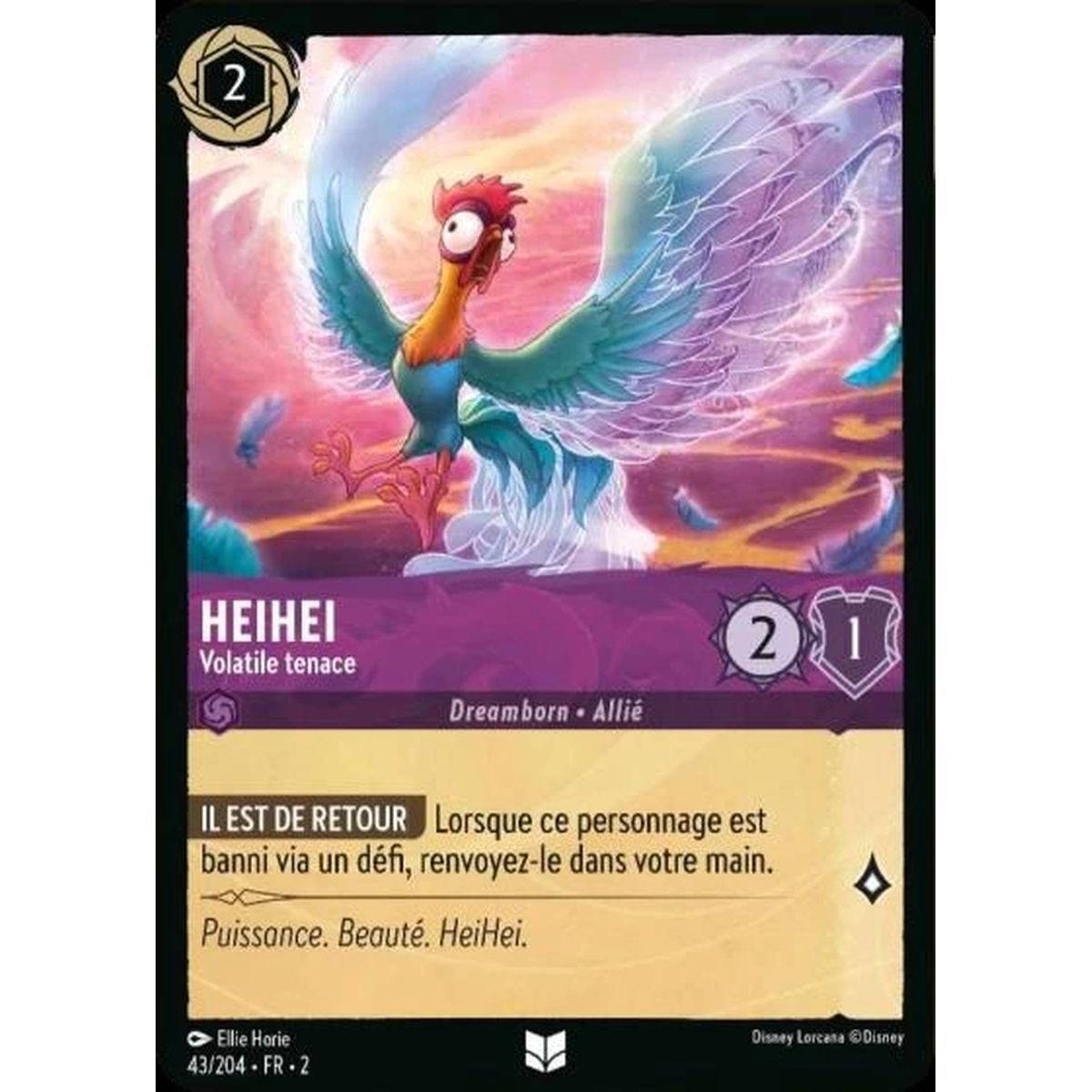 Heihei, Volatile tenace - 43/204 - ROTF - L'Ascension Des Floodborn - Peu Commune - Français