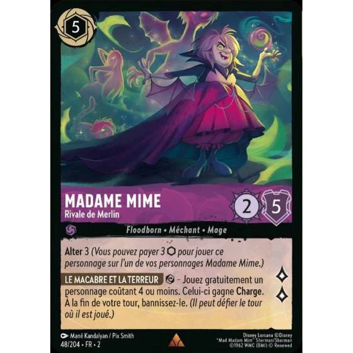 Madame Mime, Rivale de Merlin - 48/204 - ROTF - L'Ascension Des Floodborn - Rare - Français