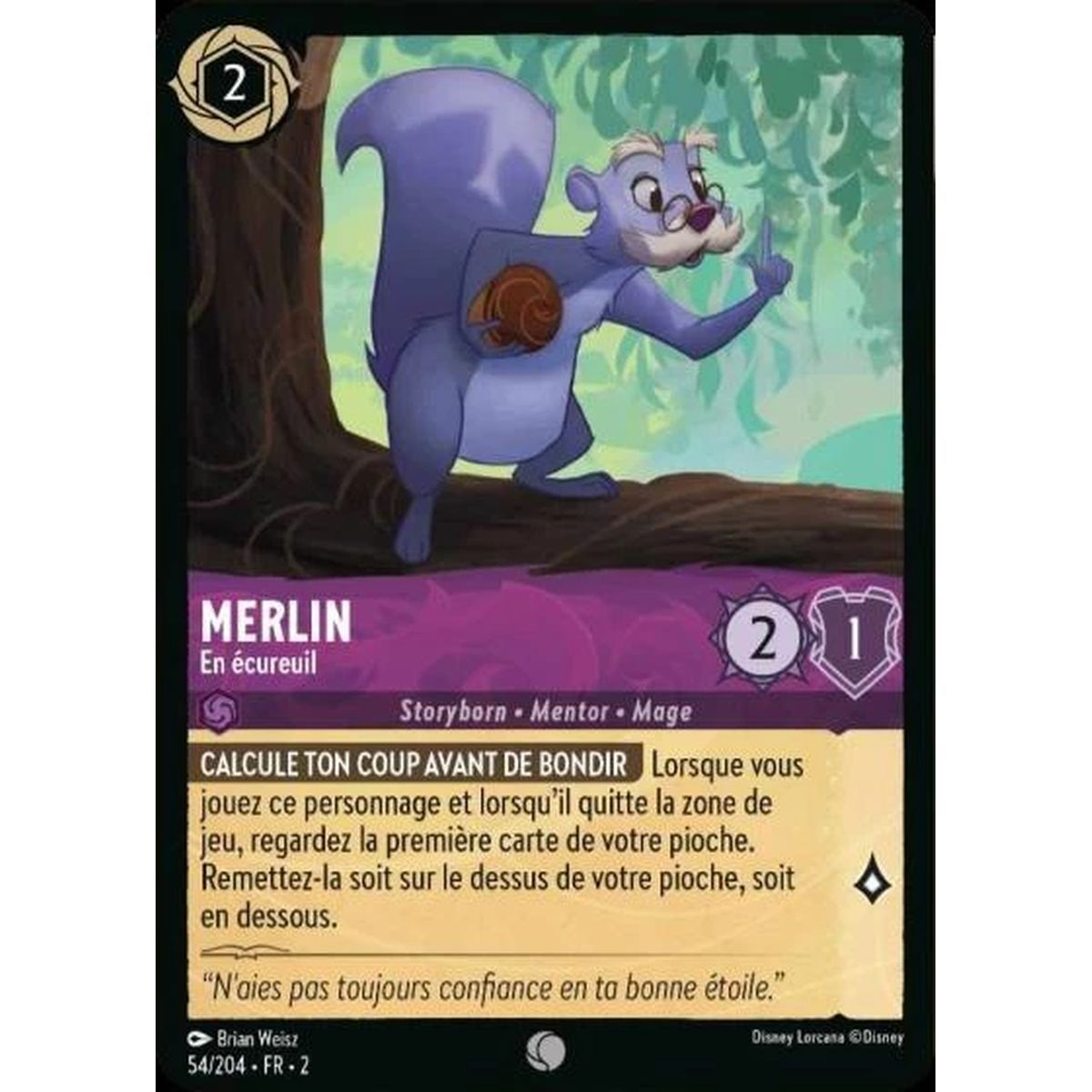 Item Merlin, En écureuil - 54/204 - ROTF - L'Ascension Des Floodborn - Commune - Français