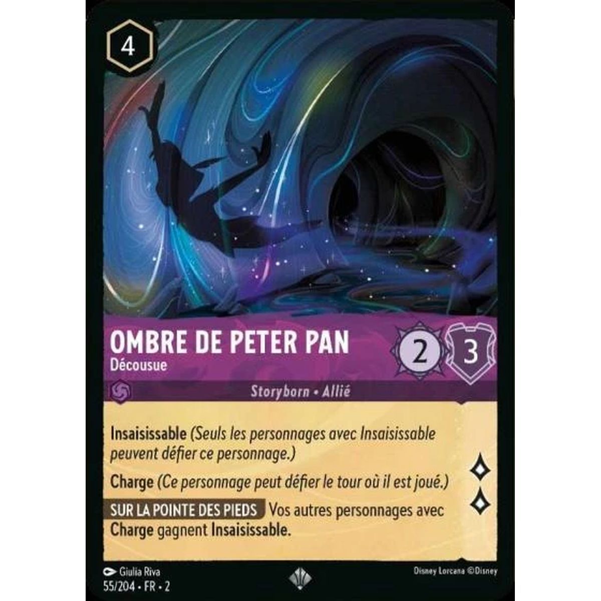 Ombre de Peter Pan, Décousue - 55/204 - ROTF - L'Ascension Des Floodborn - Super Rare - Français