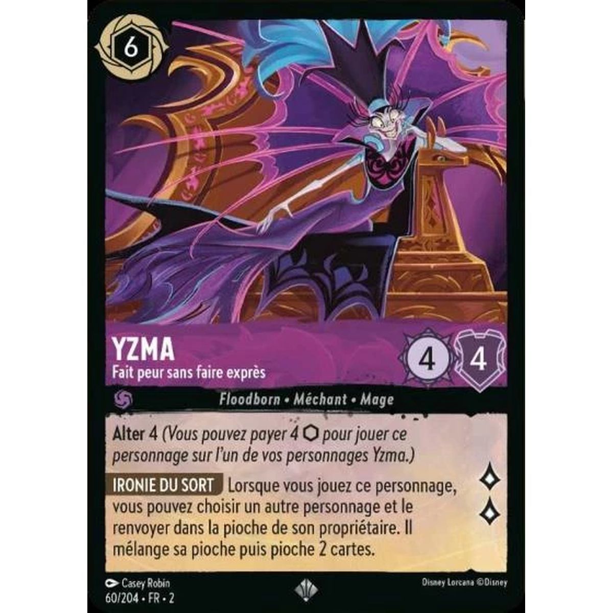 Yzma, Fait peur sans faire exprès - 60/204 - ROTF - L'Ascension Des Floodborn - Super Rare - Français