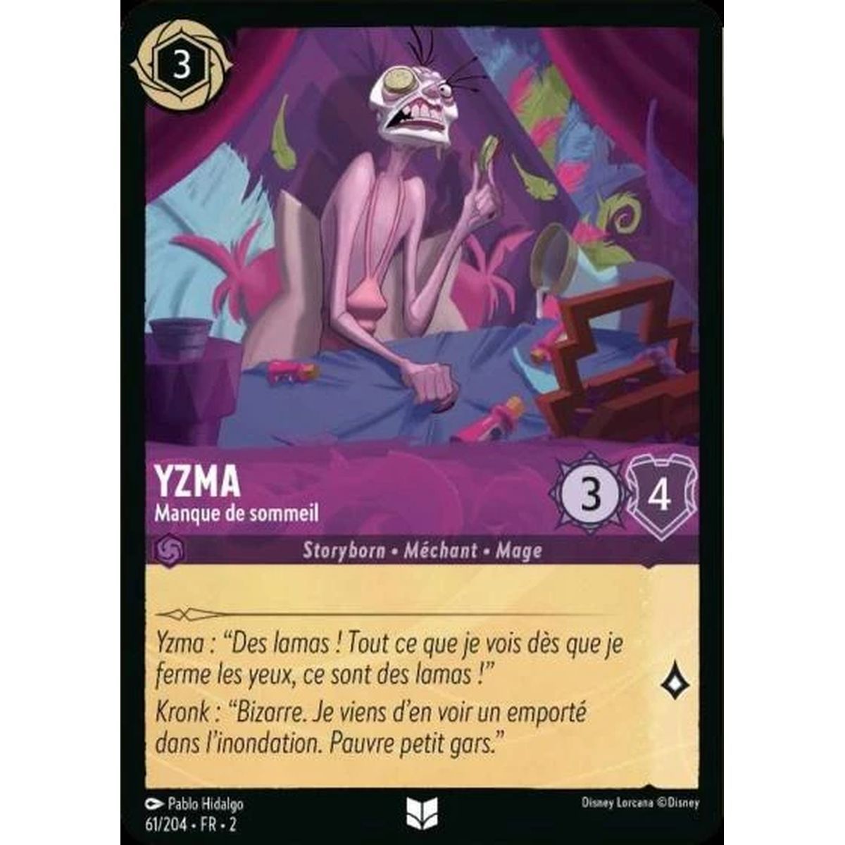 Item Yzma, Manque de sommeil - 61/204 - ROTF - L'Ascension Des Floodborn - Peu Commune - Français