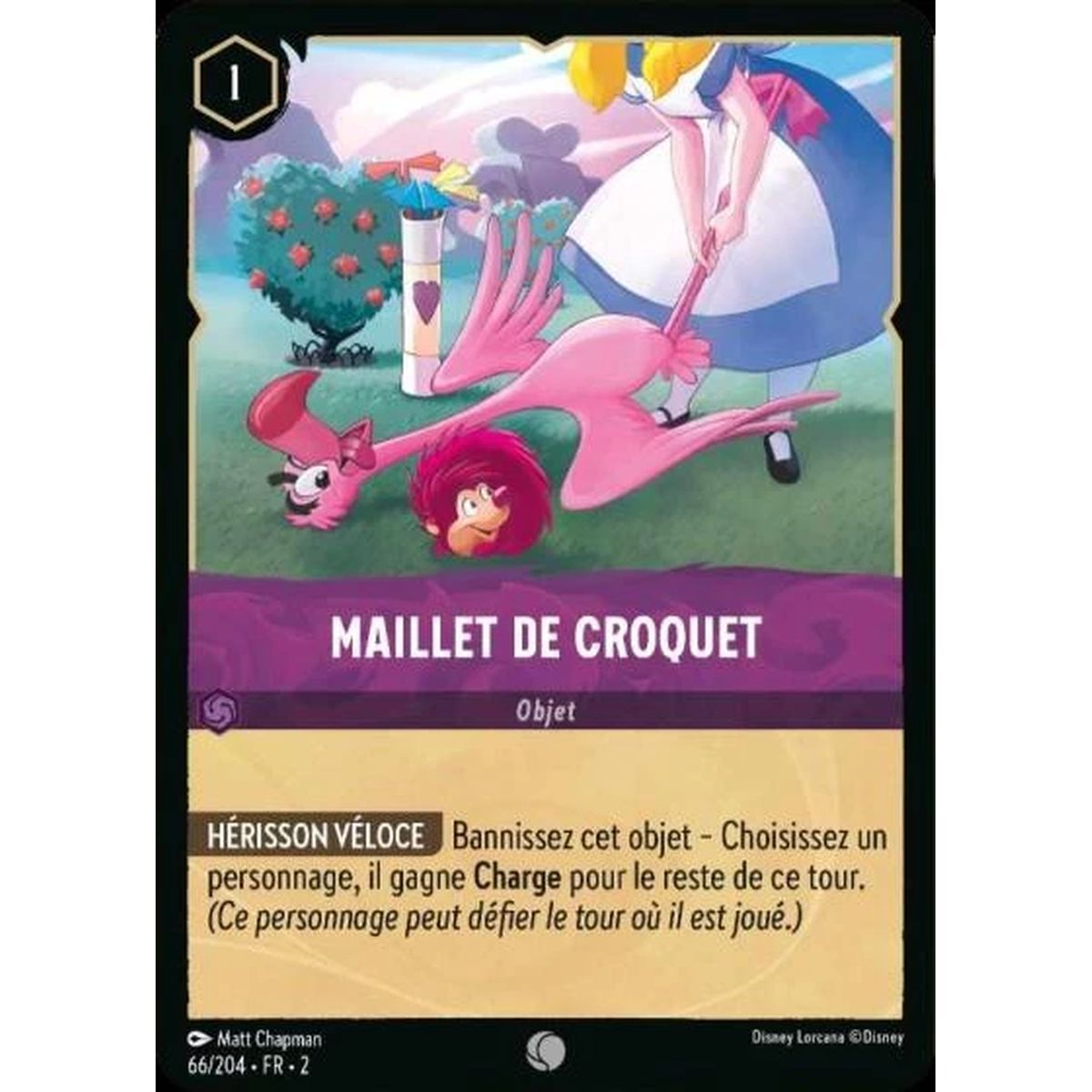 Item Maillet de croquet - 66/204 - ROTF - L'Ascension Des Floodborn - Commune - Français