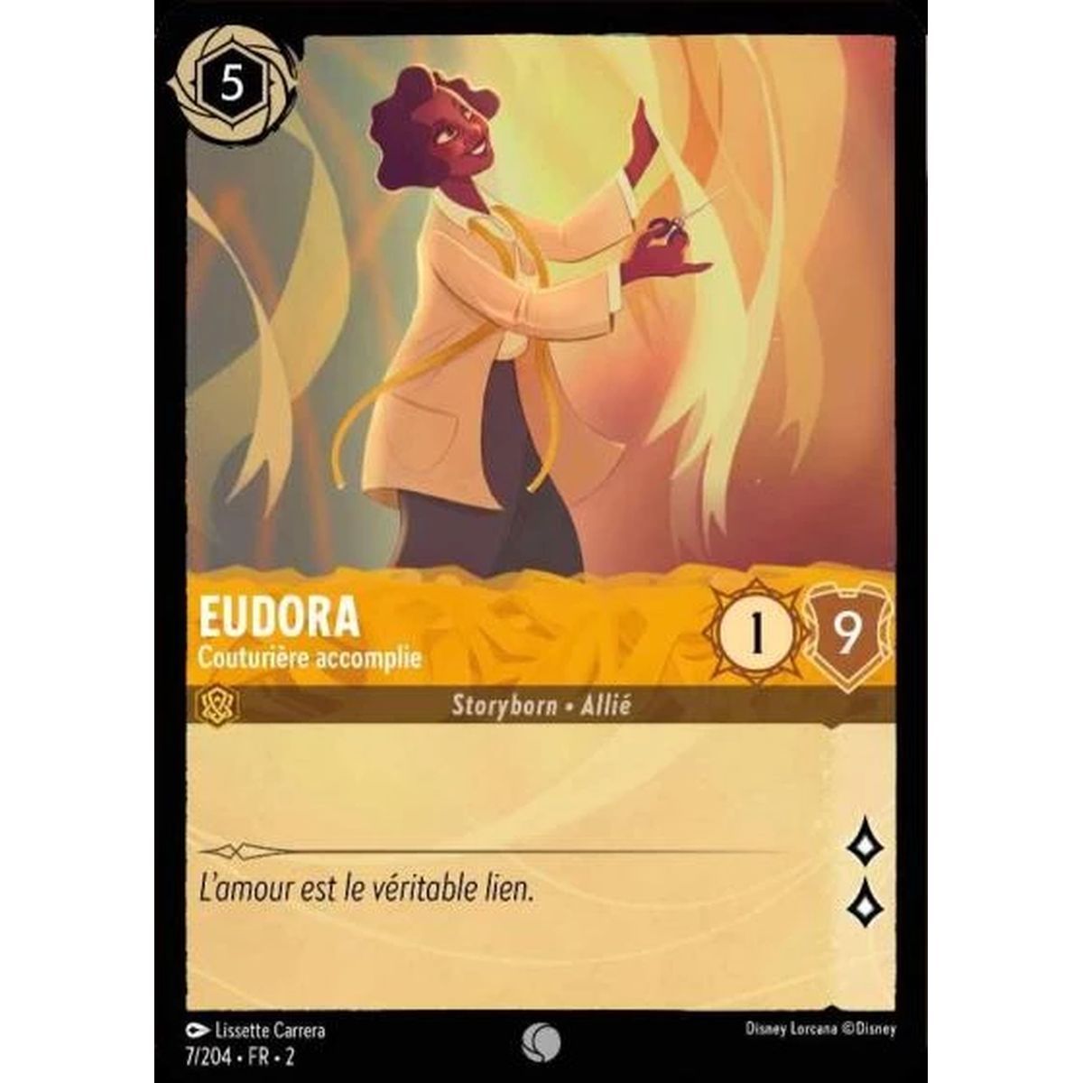 Item Eudora, Couturière accomplie - 7/204 - ROTF - L'Ascension Des Floodborn - Brillante - Premium - Français