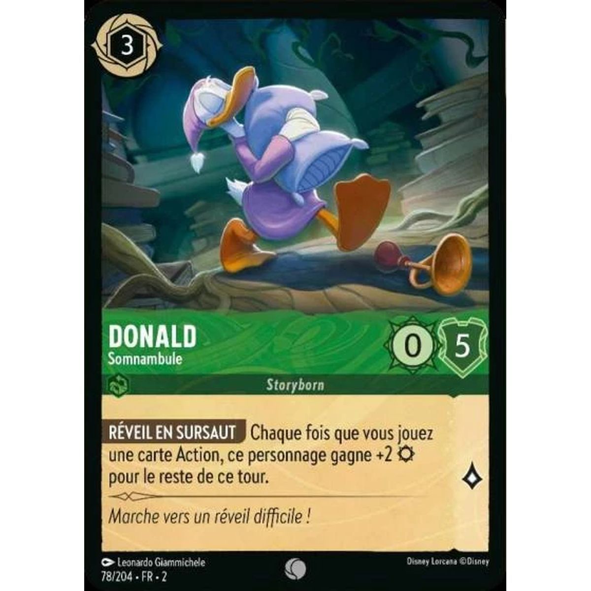 Donald, Somnambule - 78/204 - ROTF - L'Ascension Des Floodborn - Commune - Français