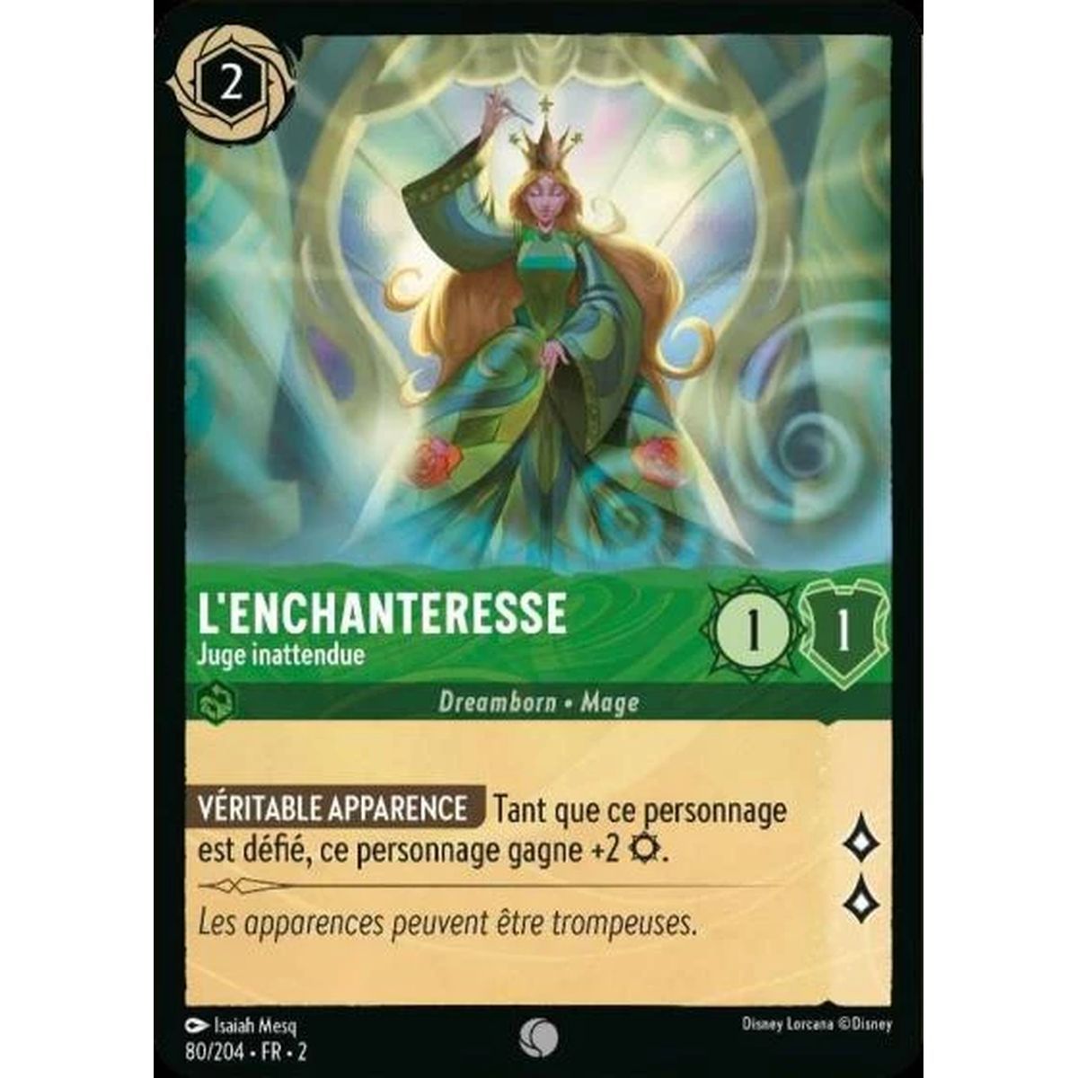 Item L'enchanteresse, Juge inattendue - 80/204 - ROTF - L'Ascension Des Floodborn - Brillante - Premium - Français