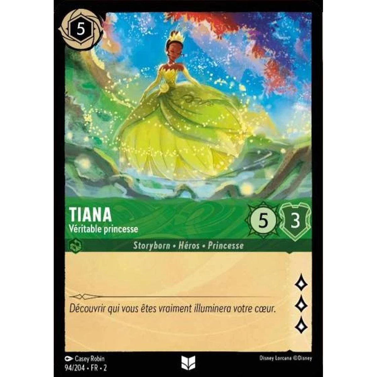 Tiana, Véritable princesse - 94/204 - ROTF - L'Ascension Des Floodborn - Peu Commune - Français