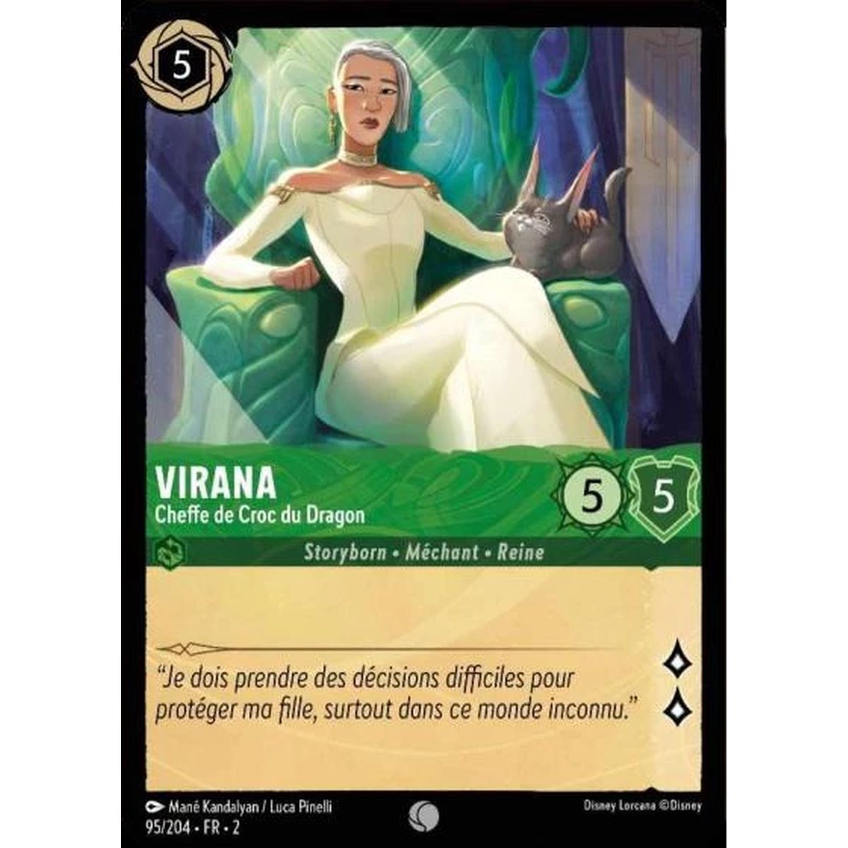 Item Virana, Cheffe de Croc du Dragon - 95/204 - ROTF - L'Ascension Des Floodborn - Commune - Français