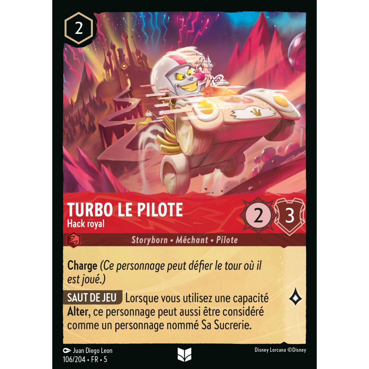 Turbo le Pilote - Hack royal - 106/204 - SSK - Ciel Scintillant - Brillante - Premium - Français