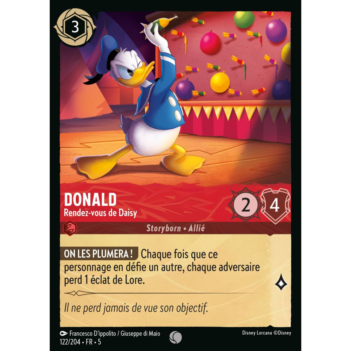 Donald - Rendez-vous de Daisy - 122/204 - SSK - Ciel Scintillant - Commune - Français