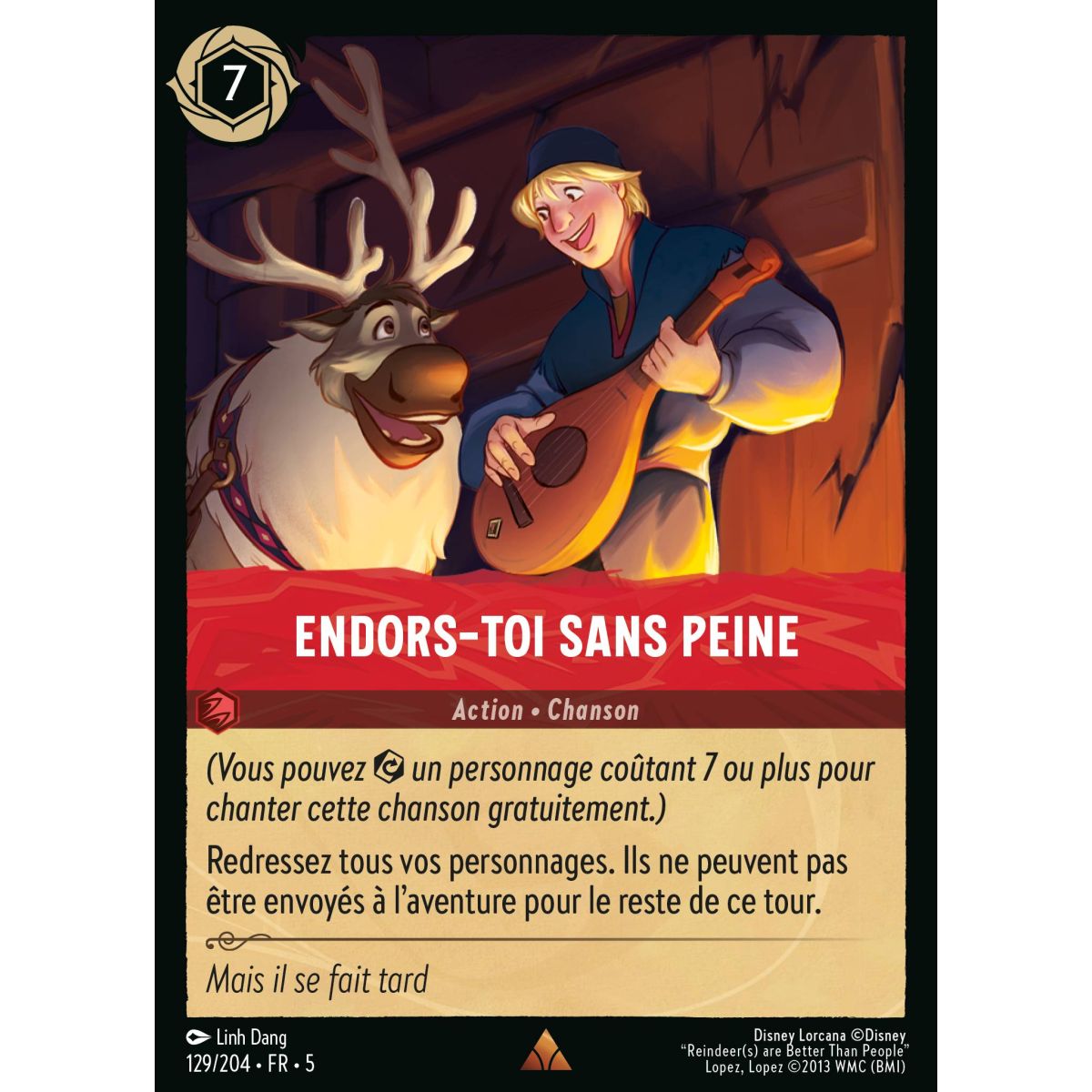 Endors-toi sans peine - 129/204 - SSK - Ciel Scintillant - Rare - Français