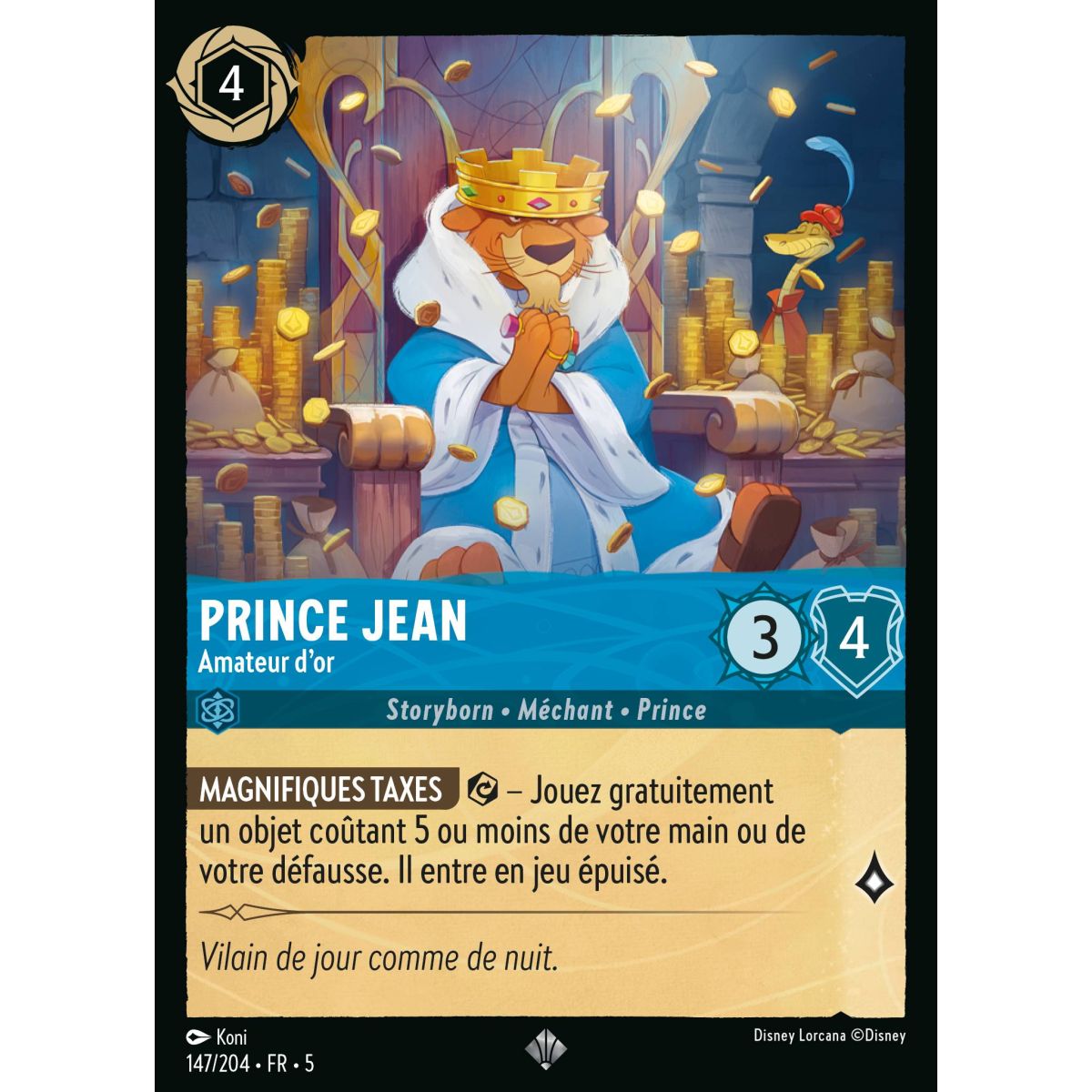 Prince Jean - Amateur d'or - 147/204 - SSK - Ciel Scintillant - Brillante - Premium - Français