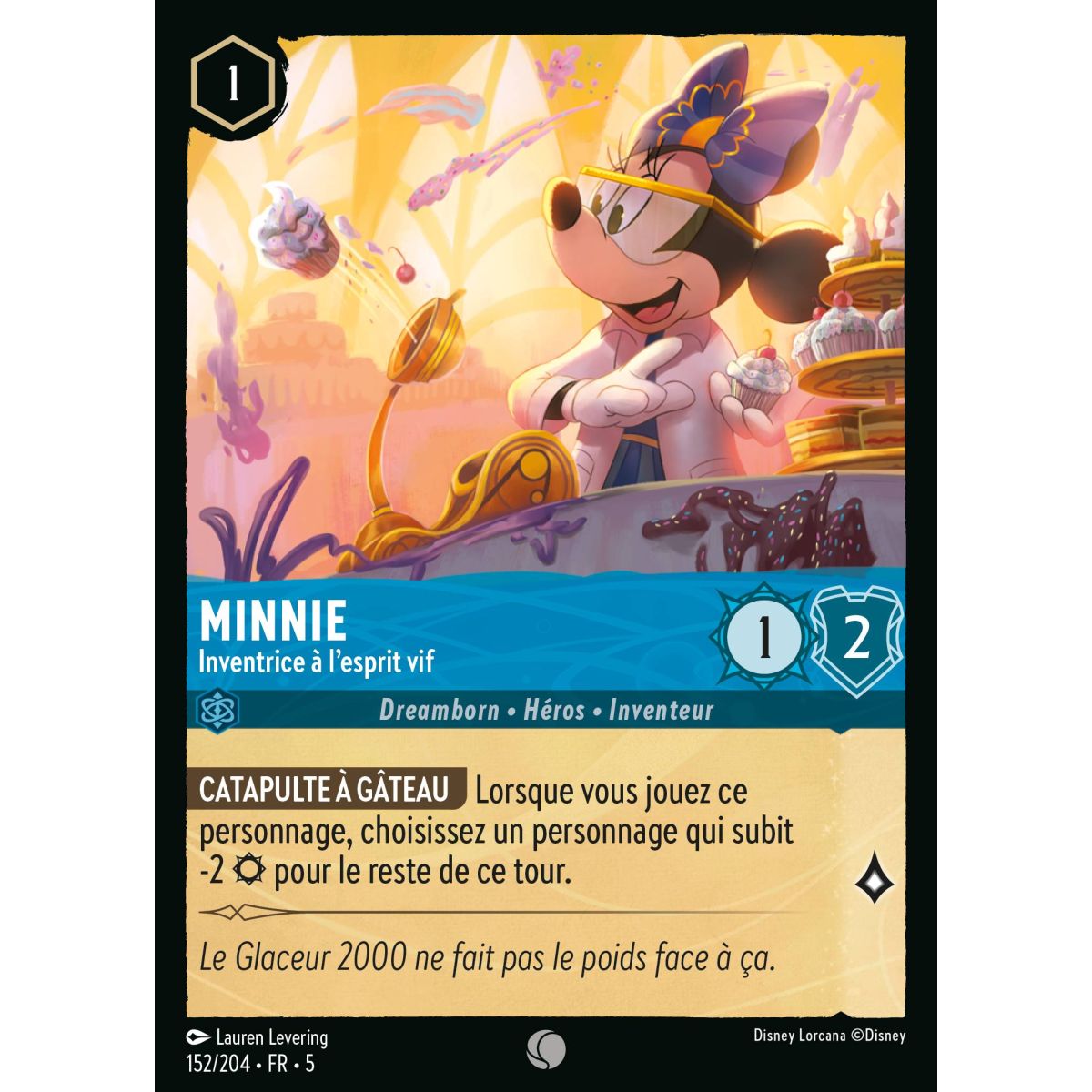 Minnie - Inventrice à l'esprit vif - 152/204 - SSK - Ciel Scintillant - Brillante - Premium - Français