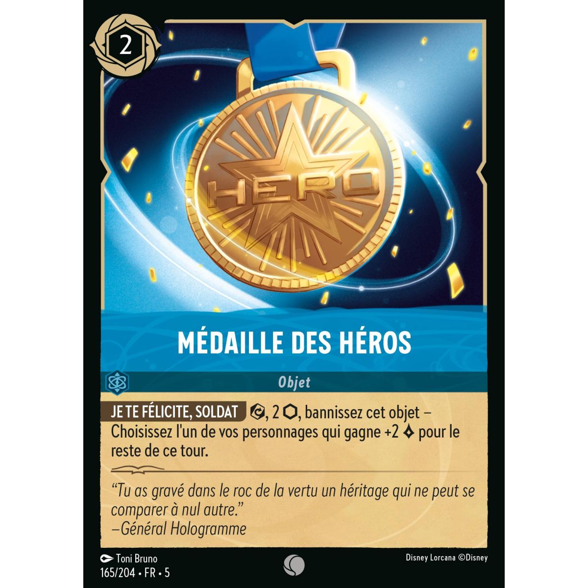 Médaille des Héros - 165/204 - SSK - Ciel Scintillant - Commune - Français