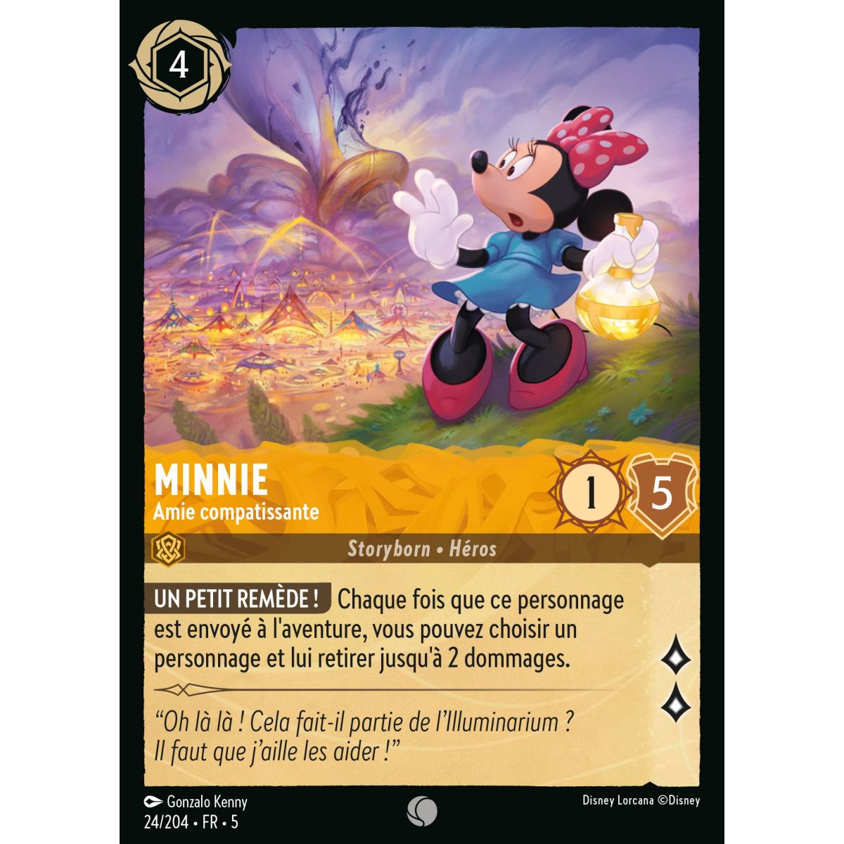 Minnie - Amie compatissante - 24/204 - SSK - Ciel Scintillant - Brillante - Premium - Français